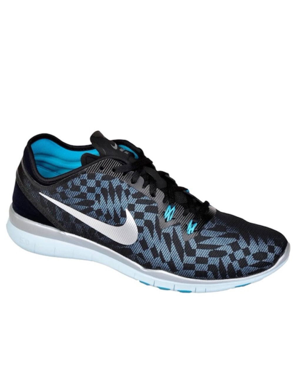 Nike Free Women’s 5.0 TR FIT 5 Metallic Black/Blue Lagoon